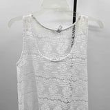 Profile Women's Size XL White Lace Coverup