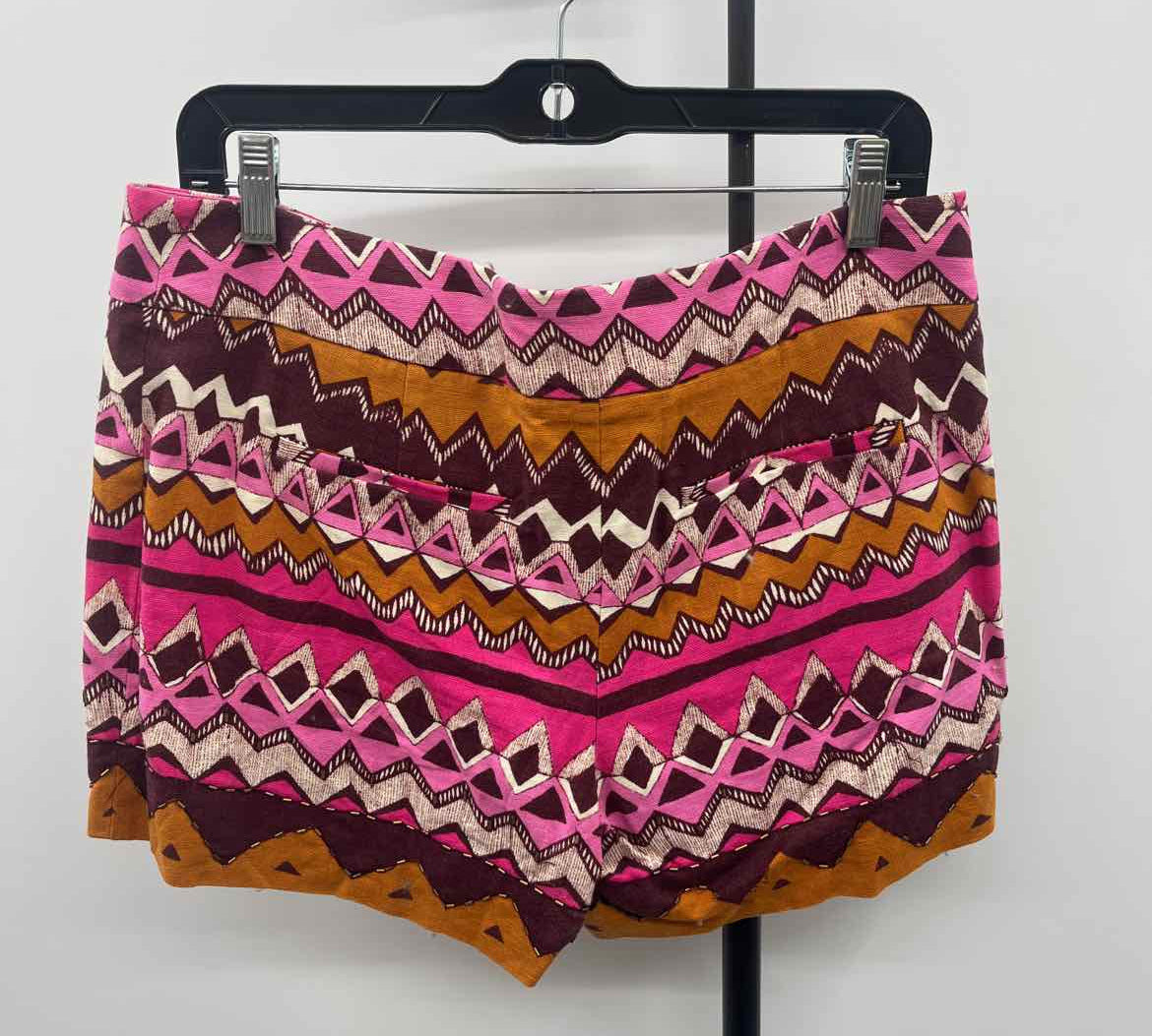 Loft Women's Size 6 Pink ZigZag Shorts