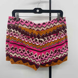 Loft Women's Size 6 Pink ZigZag Shorts