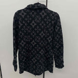 Tonia DeBellis Women's Size M Black Textured Jacket