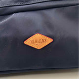 Bottom Logo MZ WALLACE Navy Nylon & Leather TONI BEDFORD Shoulder Bag Purse