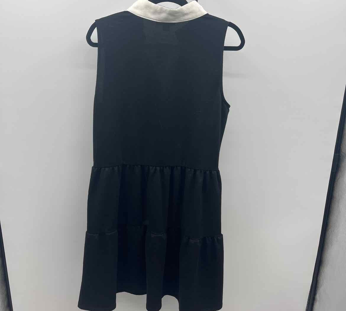 Nautica Jeans Women's Size 14 Black Solid Dress