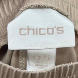 Chico's Women's Size 6 Tan Beaded Pants