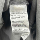 Chico's Women's Size L Gray Solid Long Sleeve Shirt