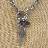 Bellaforma Women's Silver Necklace