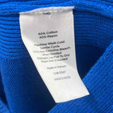 Talbots Women's Size L Royal Blue Solid Cardigan