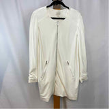 Chico's Women's Size M White Solid Jacket