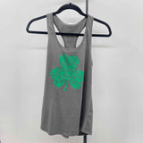Ideal Women's Size M Charcoal Shamrock Tank