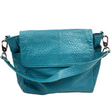 THIRTY ONE Teal Faux Leather JEWELL Shoulder Bag Purse