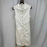 Pilcro Women's Size 6 White Solid Dress