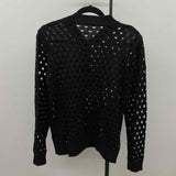 Unbranded Women's Size XS Black Open Weave Jacket