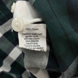 J Crew Men's Size L Navy Plaid Long Sleeve Shirt