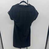 Chico's Women's Size 12 Black Solid Dress