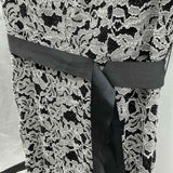 R&M Richards Women's Size 8 Black Lace Gown/Evening Wear