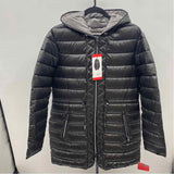 Kenneth Cole Women's Size M Black Solid Coat