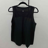 Tek Gear Women's Size L Black Solid Sleeveless Shirt