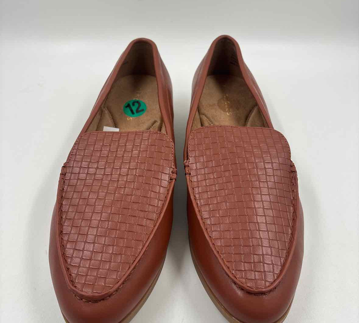 Aerosoles Women's Shoe Size 12 Brown Textured Flats