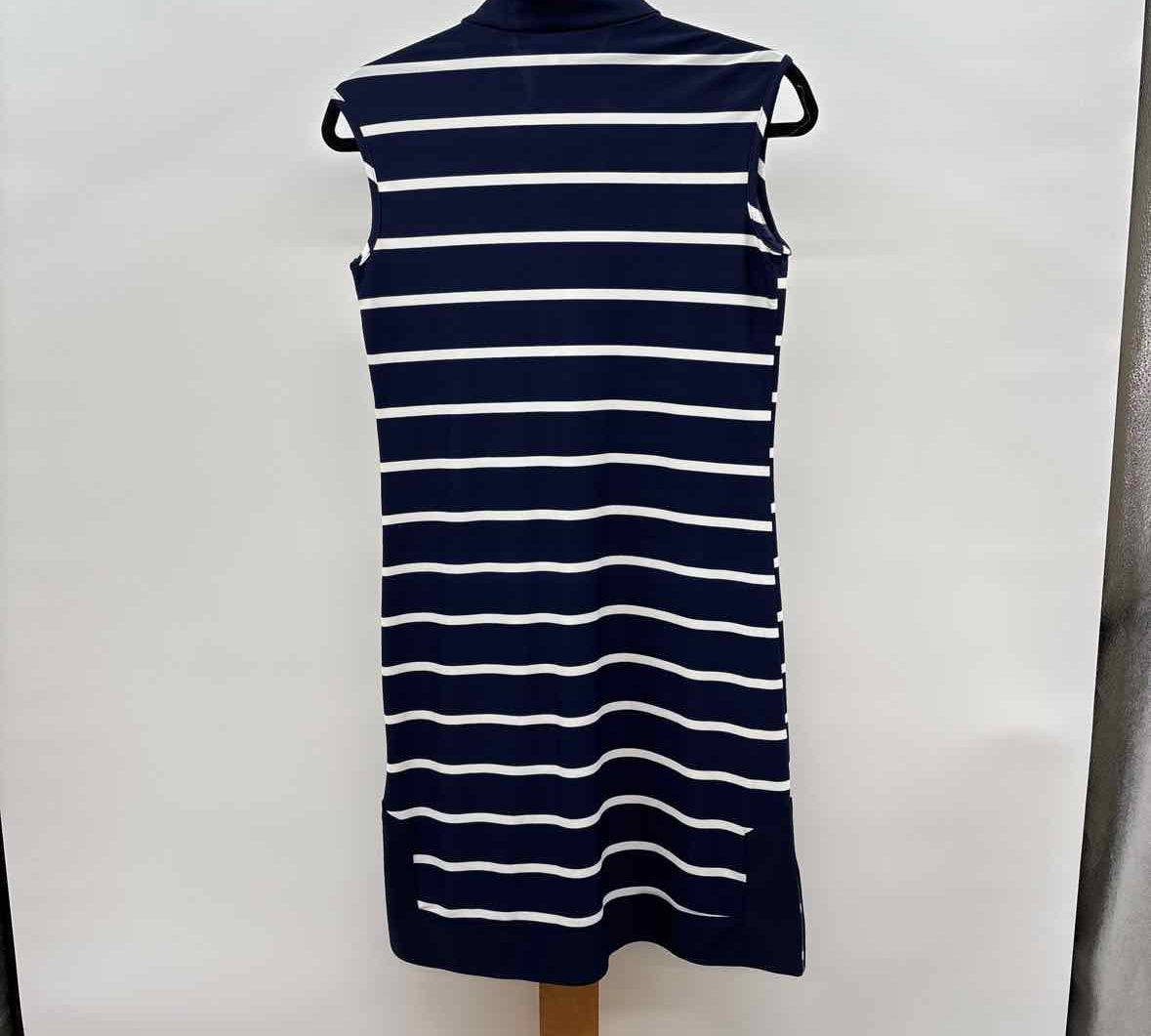 Jude Connally Women's Size 2 Navy Stripe Dress