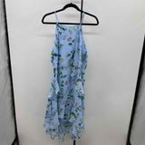 Banana Republic Women's Size 14 Blue Floral Dress