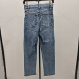 Frame Women's Size 2 Blue Solid Jeans