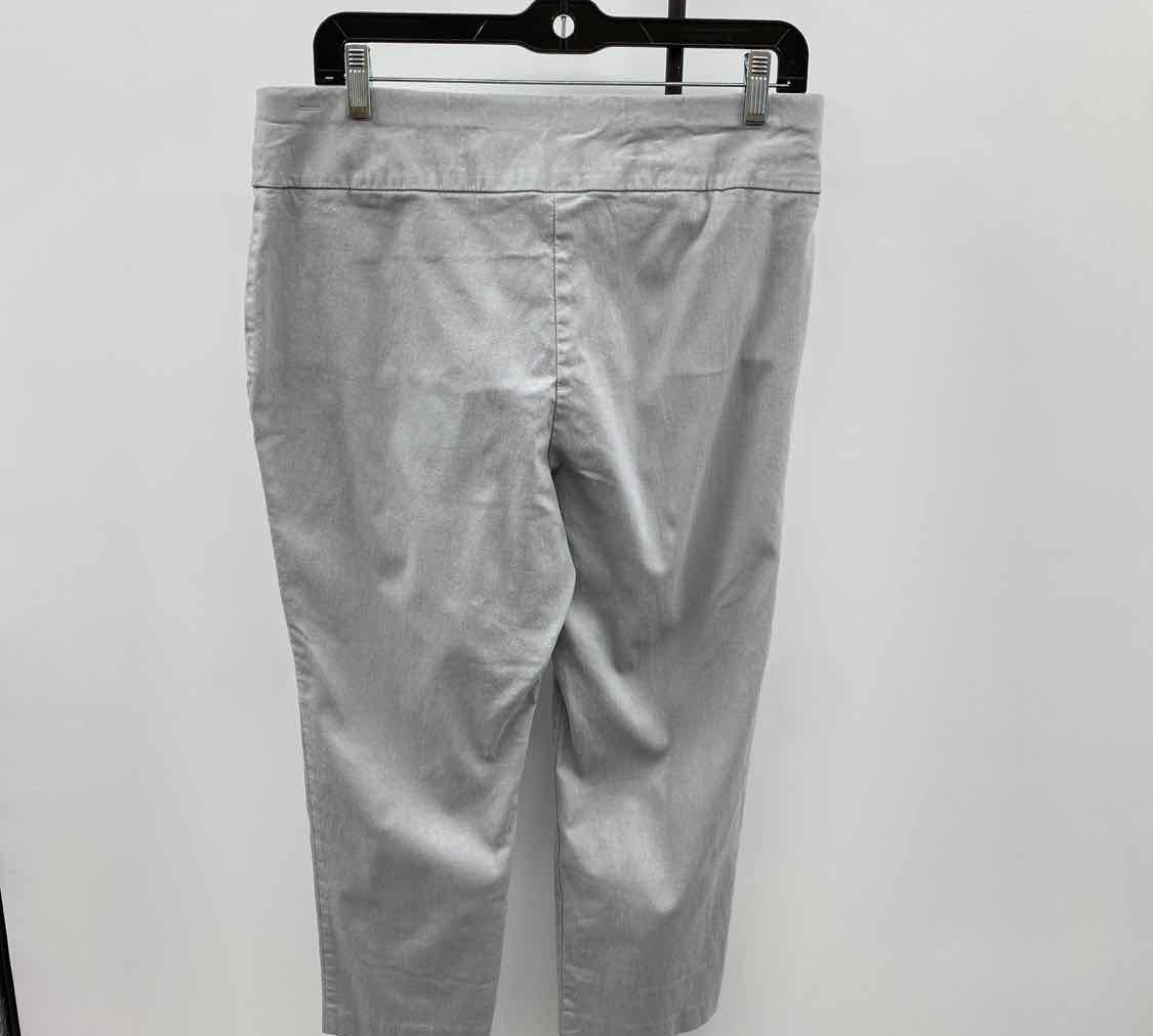 Alfani Women's Size 12 Gray Solid Capris