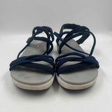 Clarks Women's Shoe Size 10 Blue Solid Sandals