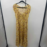 Old Navy Junior's Size 10 Yellow Floral Dress