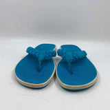 Sperry Women's Shoe Size 8 Turquoise Woven Flip Flops