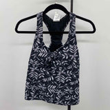 Your Best Look Women's Size M Black Leaf Tank