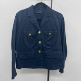 Chaps Women's Size XL Navy Solid Jacket