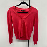 Banana Republic Women's Size XS coral Solid Cardigan