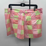 Vineyard Vines Women's Size 14 Pink Squares Shorts