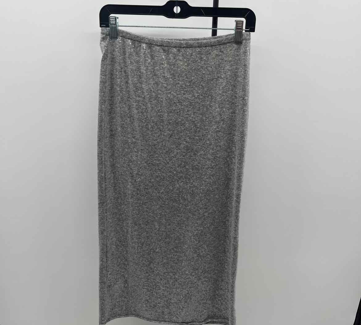 Zara Junior's Size 10 Gray Sequins Skirt