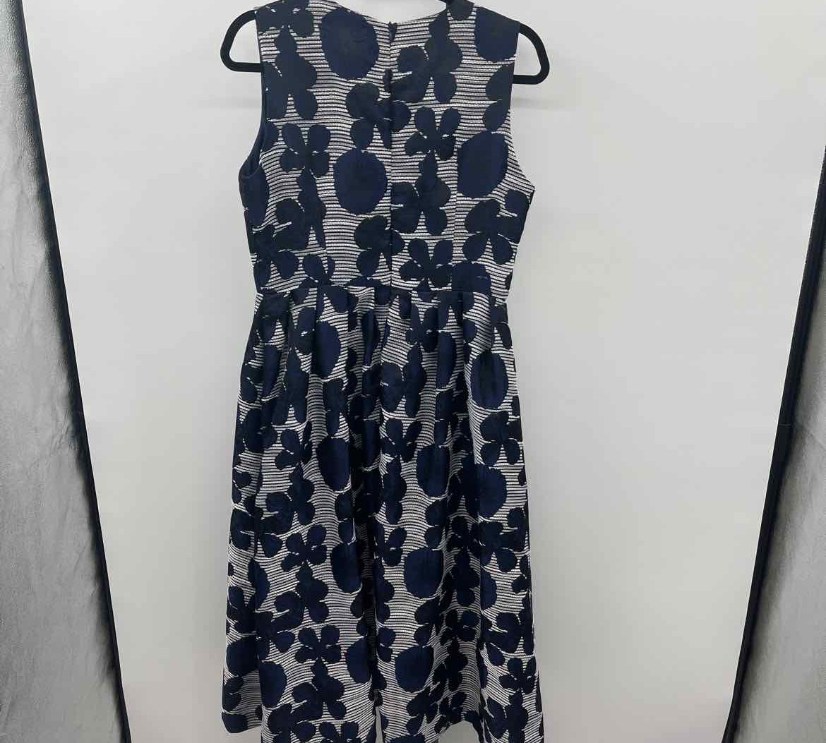 Metisu Women's Size 16 Navy Floral Gown/Evening Wear