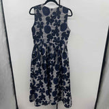 Metisu Women's Size 16 Navy Floral Gown/Evening Wear