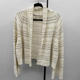 Moth Junior's Size M Ivory Textured Cardigan