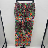 Chico's Women's Size 12T maroon Floral Pants