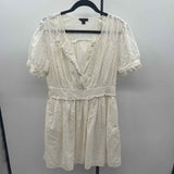 J Crew Women's Size 12 Ivory Eyelet Dress