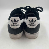 Adidas Junior's Shoe Size 8 Black Solid Sneakers