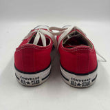 Converse Women's Shoe Size 7 Red Solid Sneakers