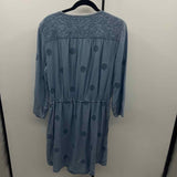 Holding Horses Women's Size 14 Blue Feathers Dress