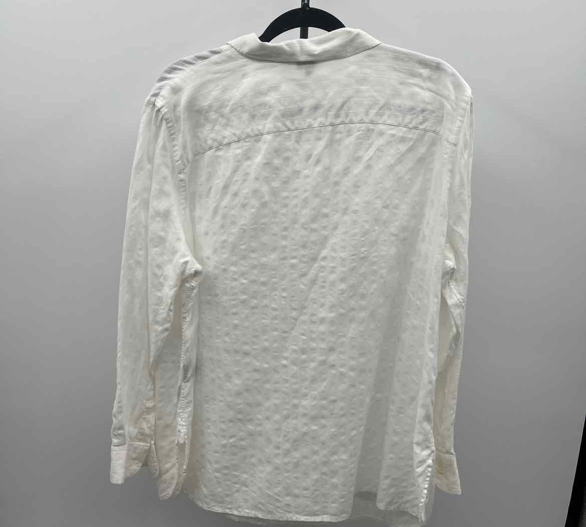 Ralph Lauren Women's Size 2X White Stripe Tunic