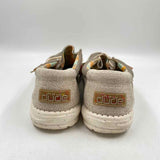 Hey Dude Men's Shoe Size 9 Tan Textured Loafers