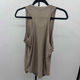 Beyond Yoga Women's Size XL Tan Heathered Sleeveless Shirt