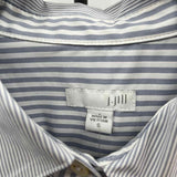 JJill Women's Size S Blue Stripe Long Sleeve Shirt