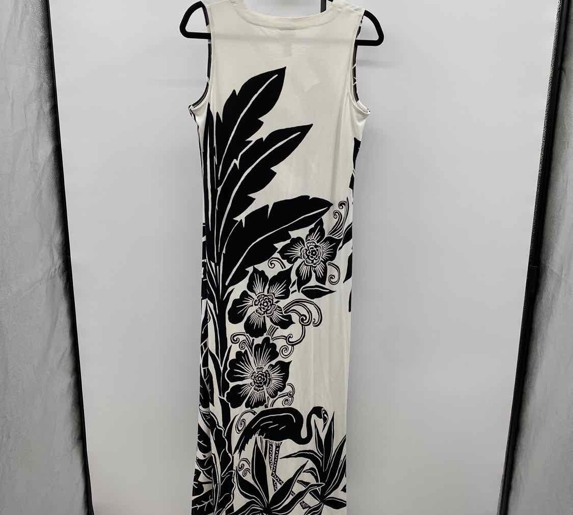 Chico's Women's Size 8 Ivory Floral Dress