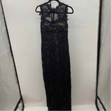 Betsy & Adam Women's Size 8 Black Lace Gown/Evening Wear