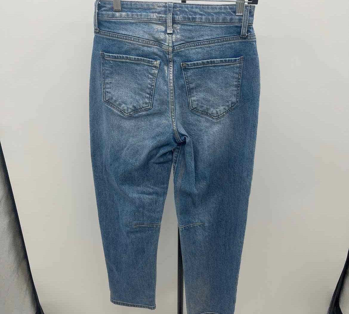 KUT Women's Size 0 Blue Solid Jeans
