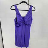 Miraclesuit Women's Size 22 Blue Solid Swimsuit