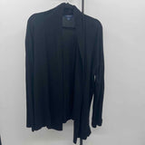 Chaps Women's Size XL Black Solid Cardigan